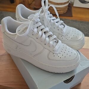 Nike Air Force 1 White Sneakers